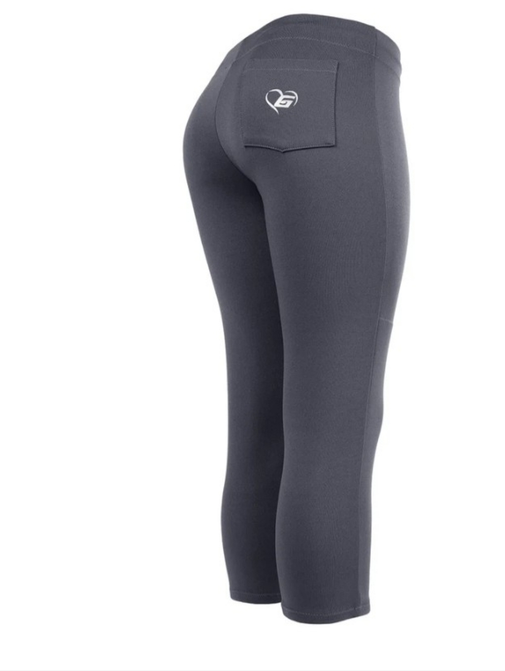 The Gluv Athletique Women's Fastpitch Softball Pull-On Pants Charcoal Gray XS